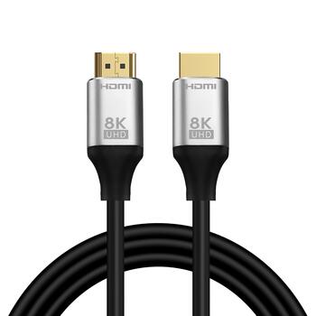RoGer UHD8K2BK UHD 8K@60Hz HDMI 2.1 Cable / 48Gbps / HDR / 2m (UHD8K2BK)