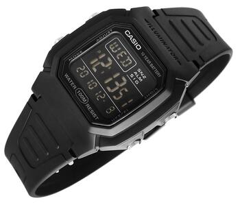 Casio W-800H-1BVES Vīriešu pulkstenis (W-800H-1BVES)