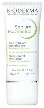 Bioderma Sébium Mat Control 12h Shine-Control Care Крем Для Лица 30 ml (3701129811955)