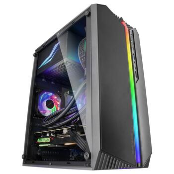 Mars Gaming MC-S1 Datora korpuss mATX / ARGB / Window (MCS1)