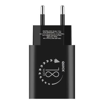 OBAL:ME Wall Charger USB-A 18W Tīkla lādētājs / melns (18W1UBL)