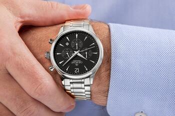 Giewont Chronograph Sapphire Мужские часы GW6310-B2 / серебристый (GW6310-B2)