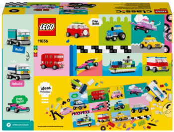 LEGO 11036 Creative Vehicles Konstruktors (11036)