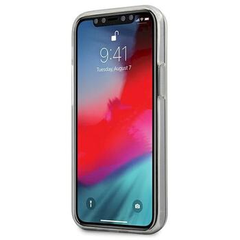 Guess GUHCP12SPCUCTLBK Triangle Collection Aizsargapvalks priekš iPhone 12 mini 5,4