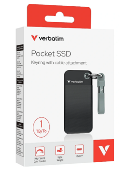 Verbatim 32190 Pocket USB-C Внешний SSD-Hакопитель 1TB (32190)