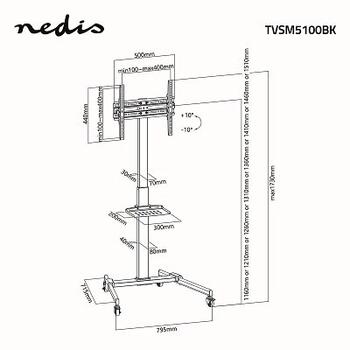 Nedis TVSM5100BK TV stends 32