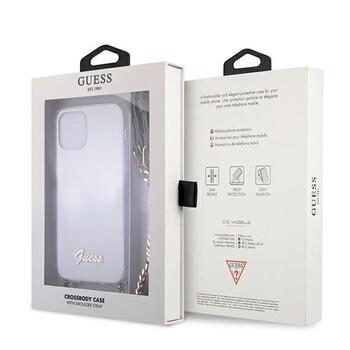 Guess GUHCP12MKC4GSGO Hardcase 4G Gold Chain Защитный чехол для iPhone 12/12 Pro 6,1