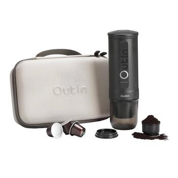 Outin OTEM-01-SG-Bag Портативная Kофемашина Grey (OTEM-01-SG-BAG)