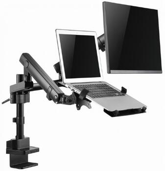 Gembird MA-DA3-03 Regulējams galda stiprinājums 3x monitoriem (MA-DA3-03)
