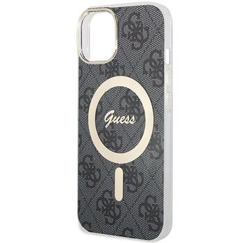 Guess GUHMP15MH4STK hardcase 4G MagSafe Защитный чехол для iPhone 15 Plus/14 Plus 6.7
