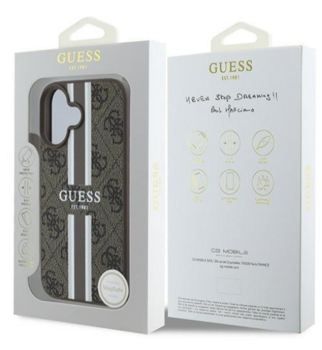 Guess GUHMP16MP4RPSW Чехол для Apple iPhone 16 Plus (GUHMP16MP4RPSW)
