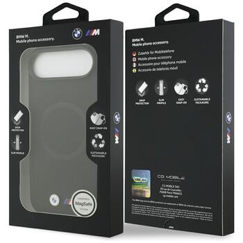 BMW M FW Metal Logo MagSafe Case Защитный Чехол для Apple iPhone 17 Air (BMHMP17M25PFWSMK)