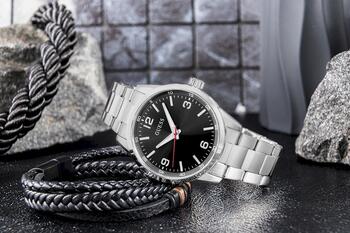 Guess GW0965G1 Vīriešu pulkstenis / sudrabs (GW0965G1)