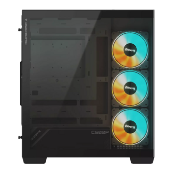 Gigabyte C500 Panoramic Stealth Midi Tower ATX Datora korpuss (GB-C500P-ST)