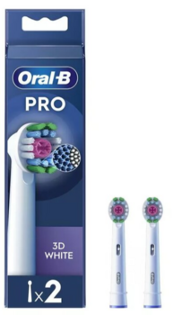 Braun Oral-B Pro 3D Uzgaļi Elektriskajai Zobu Birstei (EB18-2)