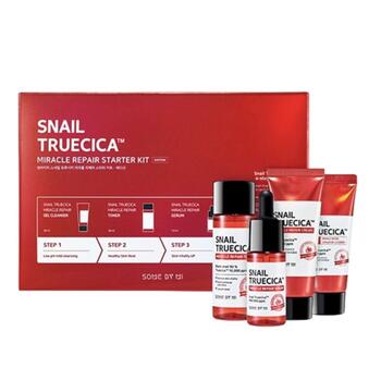 SomeByMi Snail Truecica Miracle Repair Starter Kit Набор Для Лица 4шт (8809647390534)