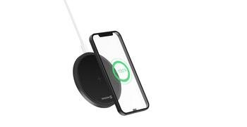Swissten 15W Беспроводное зарядное устройство с USB-C 1.5m кабелем (22055504)