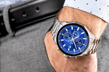 Giewont Chronograph Sapphire Vīriešu pulkstenis / sudraba-zils (GW7290-B3)
