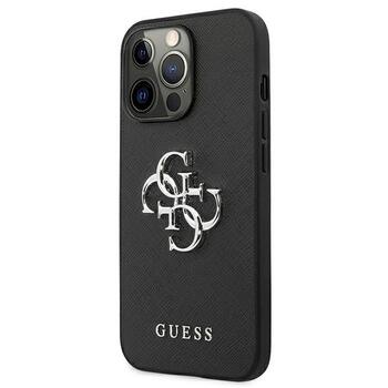 Guess GUHCP13LSA4GSBK Saffiano 4G Metal Logo Защитный чехол для iPhone 13 Pro/13 6,1