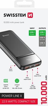 Swissten Power Line II Power Bank 10000 mAh (22013946)