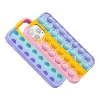 Mocco Bubble Case Aizmugurējais Antistresa Silikona Apvalks Priekš Apple iPhone 13 Pro (MO-BB-AP-IP13PRO-MIX)