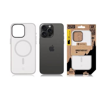 Tactical MagForce SmoothIsFast Cover Защитный чехол для Apple iPhone 15 Pro Max / меловый (TA-57983127377)