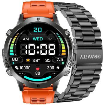 Smartwatch Gravity Ремешок + браслет GT42-5 / чёрный (GT42-5)