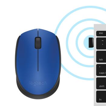 Logitech M170 Беспроводная Мышь для компьютера (910-004640)