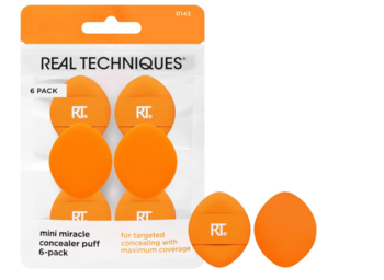 Real Techniques Mini Miracle Аппликаторы Консилера 6шт (079625441147)