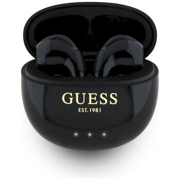 Guess Glossy Effect Egg Shape Printed Classic Logo Беспроводные наушники (GUTWSOGELEK)