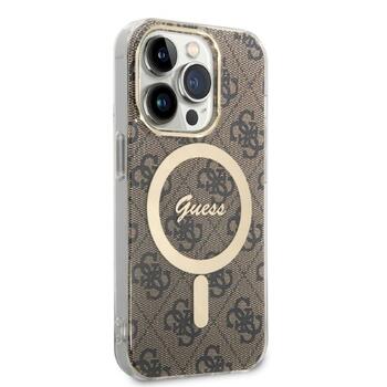 Guess Set GUBPP14XH4EACSW Защитный чехол + Зарядное устройство для iPhone 14 Pro Max 6,7
