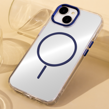 Mocco Clear Thin Mag Back Case Aizmugurējais apvalks priekš Apple iPhone 17 Air (MO-CTM-IP-17AIR-BL)