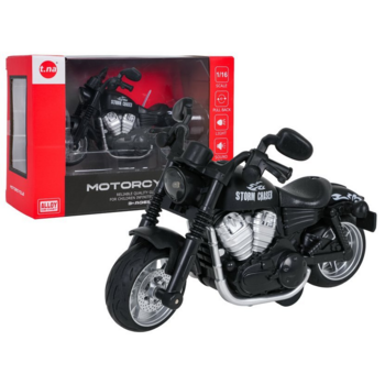 RoGer Metal Motorcycle Black Игрушечный мотоцикл (RO1231)