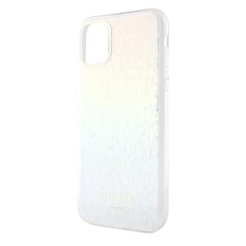 Guess GUHCN61HDECMI Hardcase IML Faceted Mirror Disco Iridescent Защитный чехол для iPhone 11 / Xr 6.1