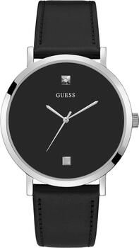Guess GW0009G1 Vīriešu pulkstenis / melns - sudrabs (GW0009G1)