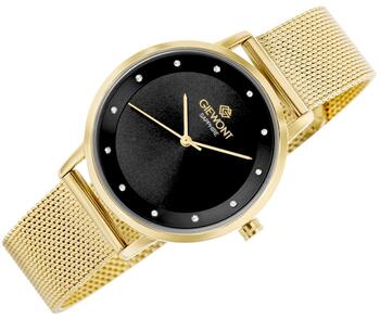 Giewont Sapphire Женские часы / золотой-черный (GW4130-B3)