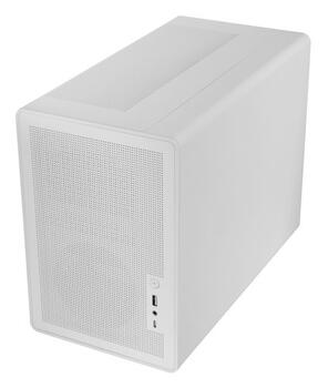 Mars Gaming MCXPSW mATX Ultra-Compact Gaming PC Case with MESH & Glass Panel (MCXPSW)
