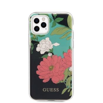 Guess GUHCN58IMLFL01 N°1 Flower Collection Защитный чехол для iPhone 11 Pro / чёрный (GUHCN58IMLFL01)