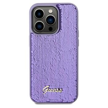 Guess GUHCP14XPSFDGSU Hardcase Sequin Script Metal Защитный чехол для iPhone 14 Pro Max 6.7