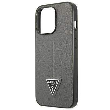 Guess GUHCP13XPSATLG Hardcase Saffiano Triangle Logo Защитный чехол для iPhone 13 Pro Max 6,7