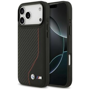 BMW M Carbon Line & Logo MagSafe Case Защитный Чехол для Apple iPhone 17 Pro Max (BMHMP17X25PCCSCKR)