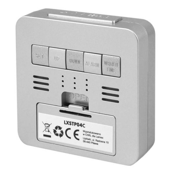 LTC LXSTP04C Modinātājs ar Radio un termometru (LXSTP04C)