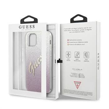 Guess GUHCP12LPCUGLSPI Glitter Gradient Script Защитный чехол для iPhone 12 Pro Max 6,7