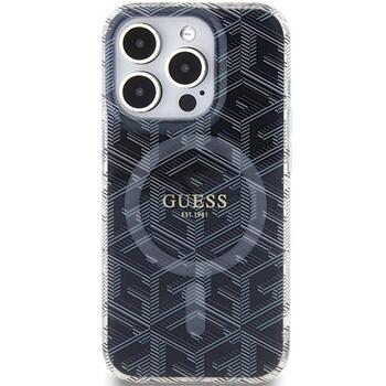 Guess GUHMP15LHGCUSTGK Hardcase IML GCube MagSafe Защитный чехол для iPhone 15 Pro 6.1