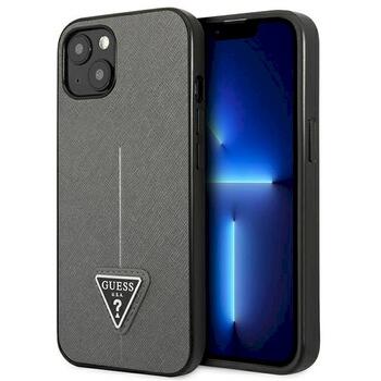 Guess GUHCP14MPSATLG Saffiano Triangle Logo Защитный чехол для iPhone 14 Plus/15 Plus 6.7