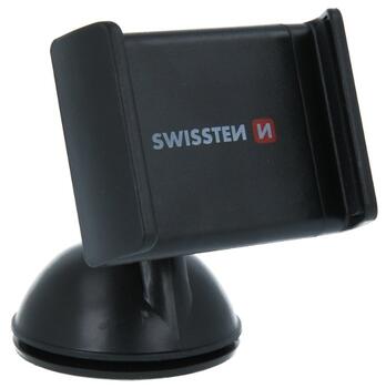 Swissten S-GRIP B1 Premium Универсальный держатель с 360 ротацией на стекло Для устройств 3.5'- 6.0' (SW-CH-B1-B)