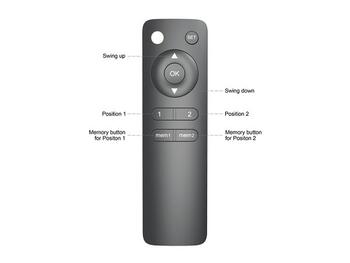 Multibrackets MB-7888 TV griestu motorizēts kronšteins televizoriem līdz 70
