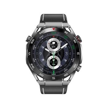 Smartwatch VELTORI VT100-1 Смарт-часы с чёрным силиконовым ремешком и чёрным ремешком из экокожи / чёрный (VT100-1)