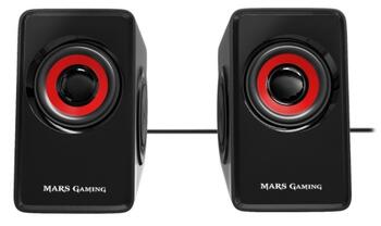 Mars Gaming MS1 Стерео Колонки для ПК / 2x 5W / 3.5mm Audio / USB Питанием (MS1)
