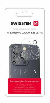 Swissten Temepered Glass for Camera Lens Защитное Стекло для Объективов Камеры Samsung Galaxy S26 Ultra 5G (94500226)